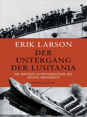 cover image of Der Untergang der Lusitania